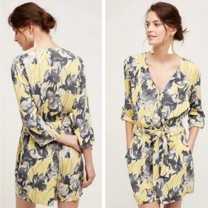 Anthropologie Elevenses Somerset Romper Sz S